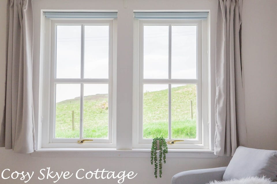 farm view from the ground floor bedroom