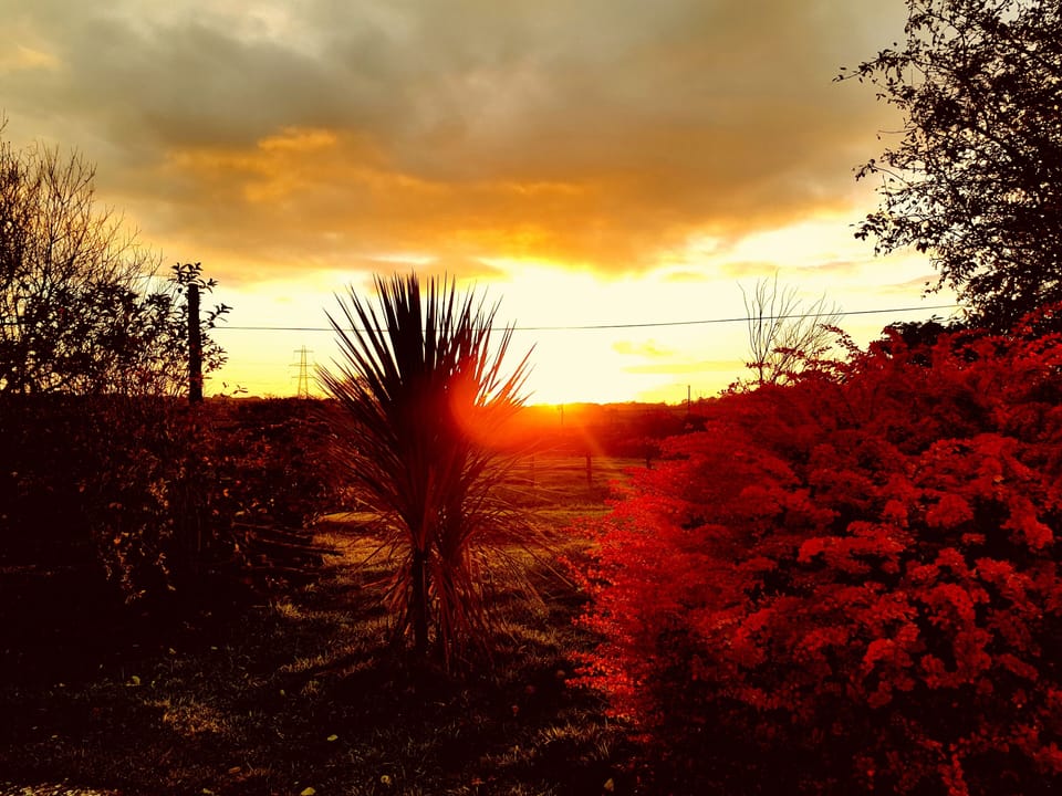 Sunset from Bridge End