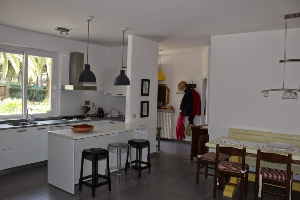 Open plan kitchen