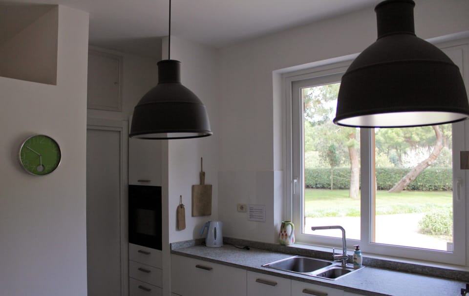 Open plan kitchen