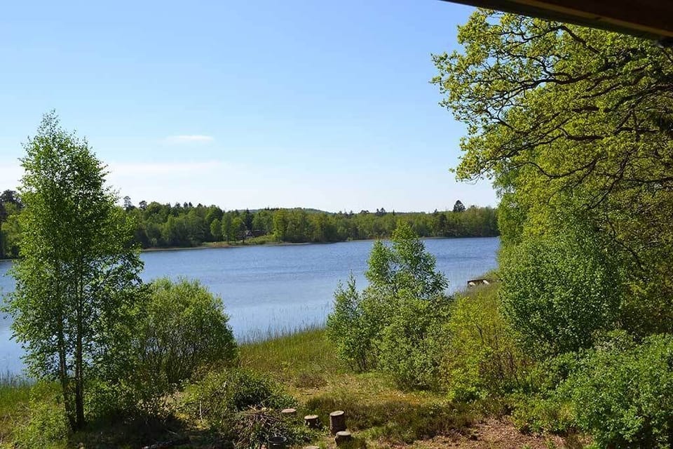 Lake view, from the house deck.