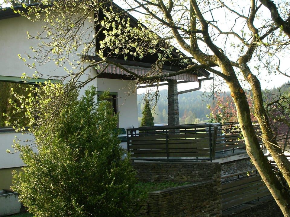 house with sun terraces