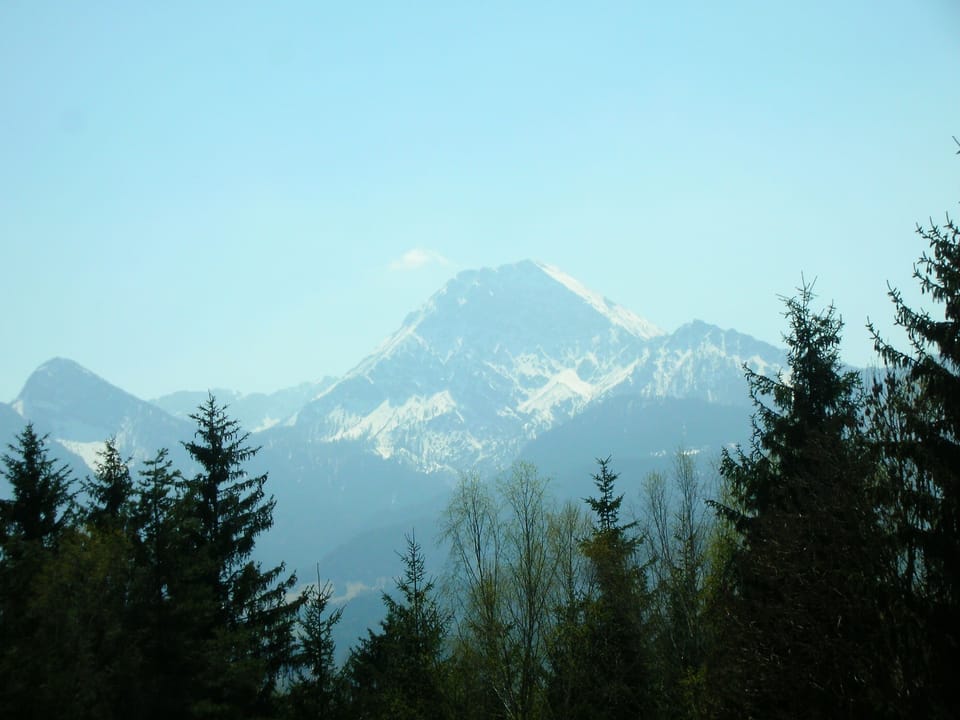 View to mountains