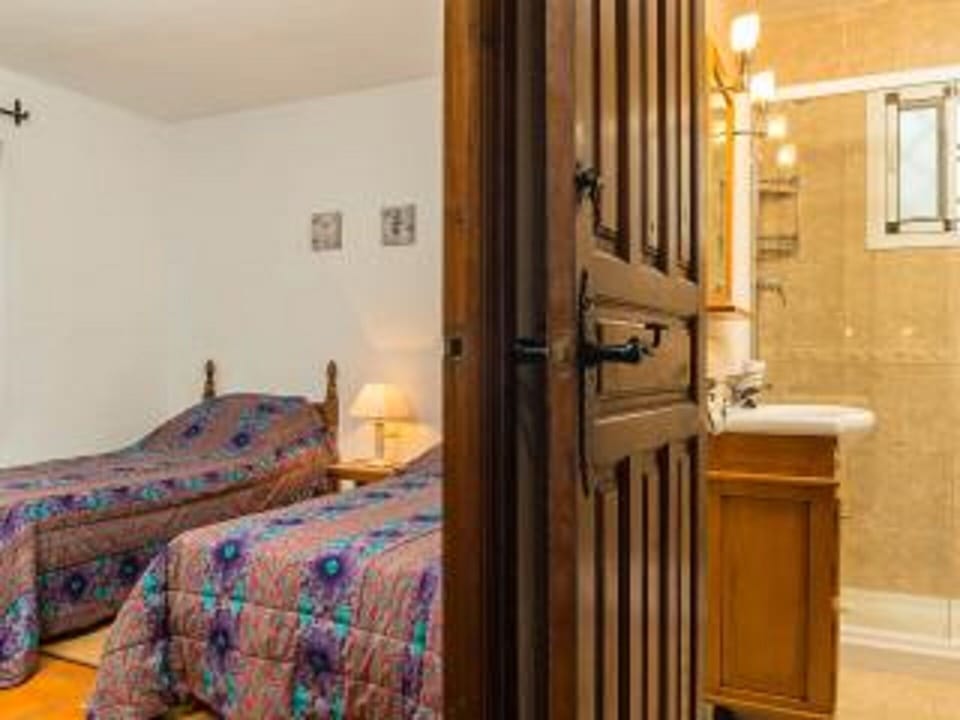 Large twin room, close to the bathroom.