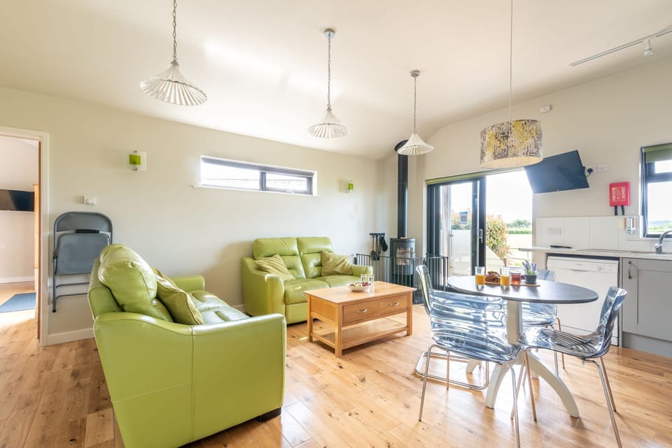 Open plan living area