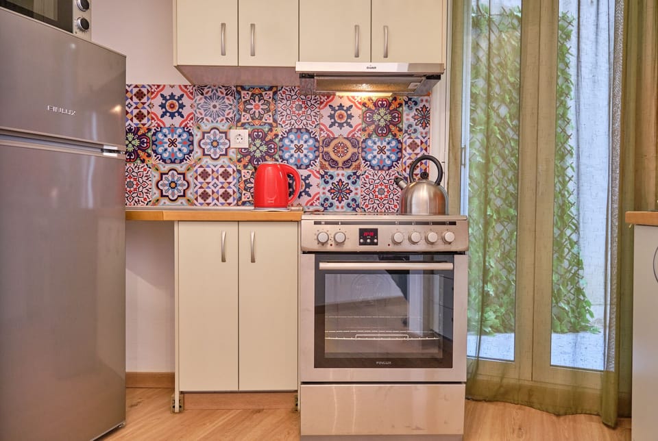 Casa Spilia Corfu Town Kitchen