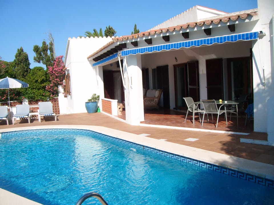 Pool with undercover terrace area