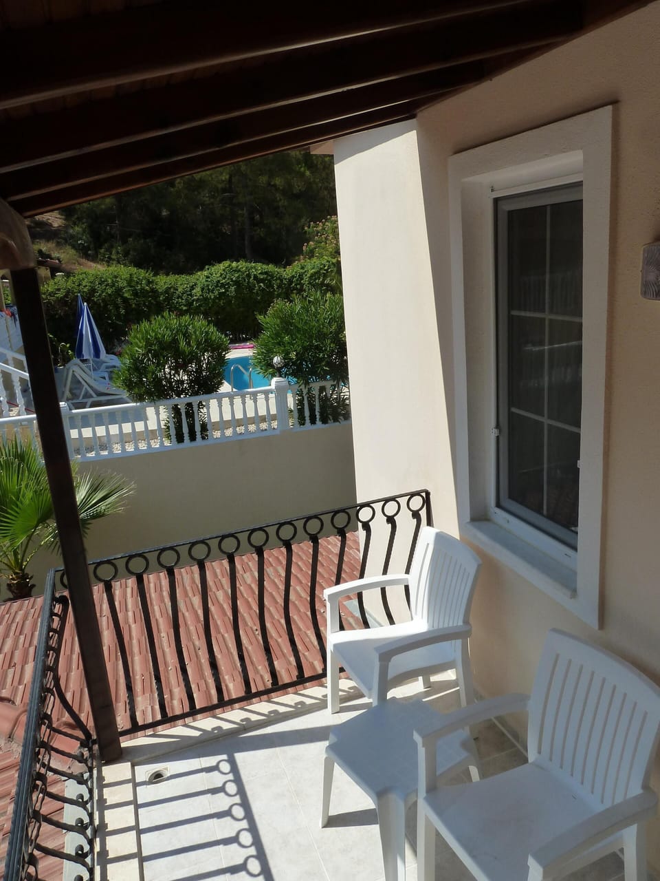 Upstairs Balcony