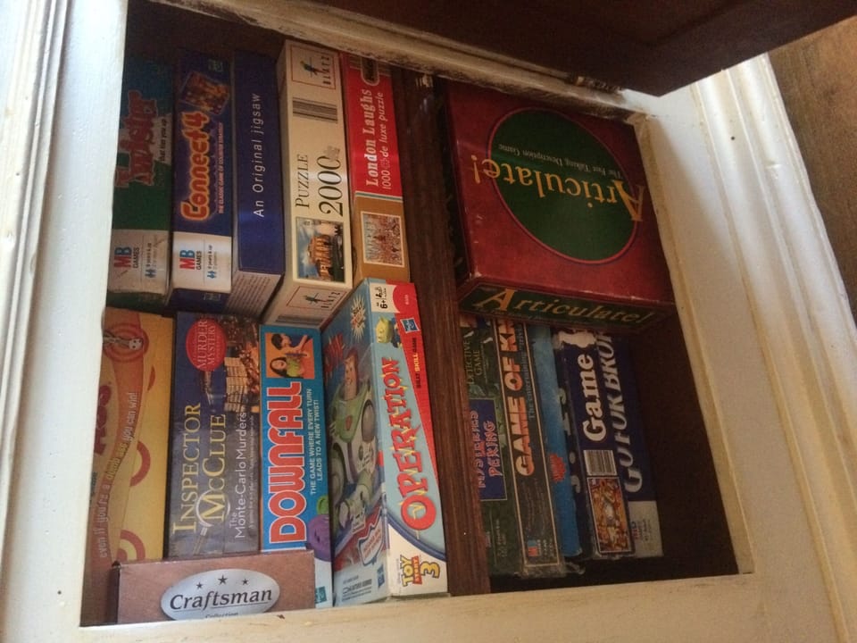 Lots to do inside
