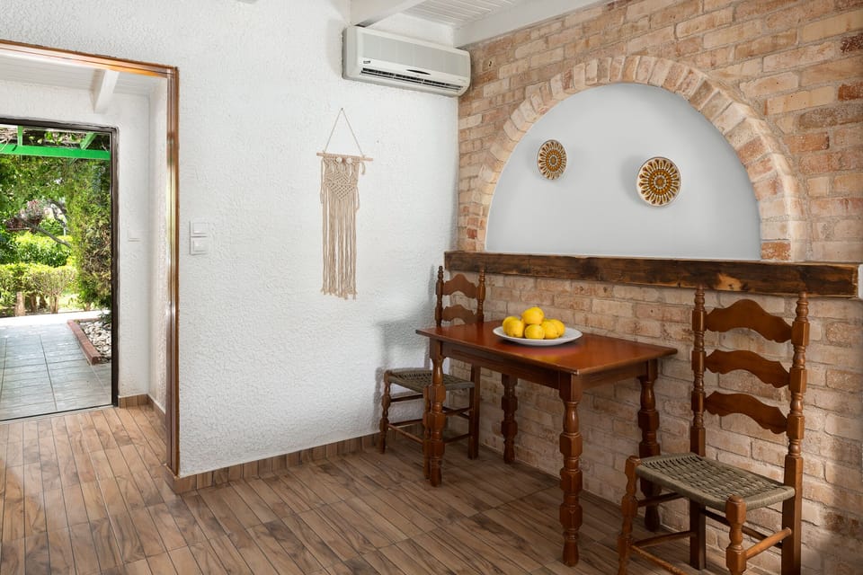 table by the kitchen