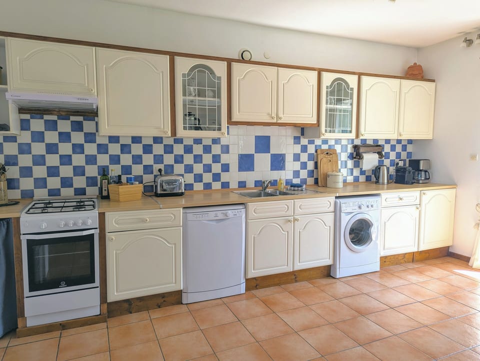 Open plan kitchen