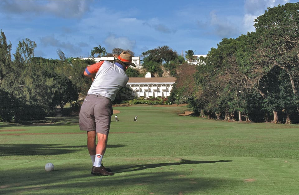 First Fairway Of GolfCorse