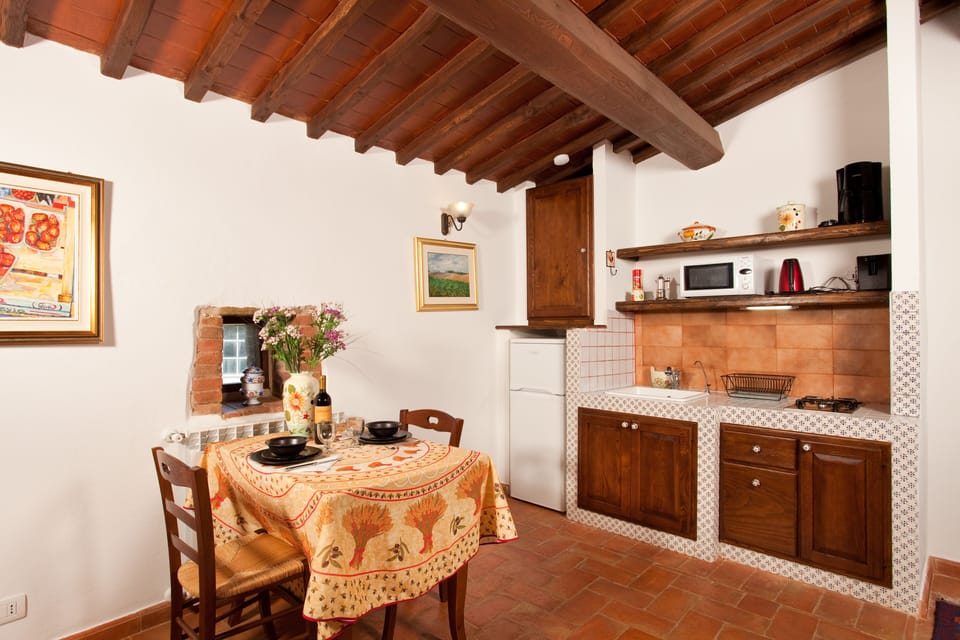 kitchen and dining