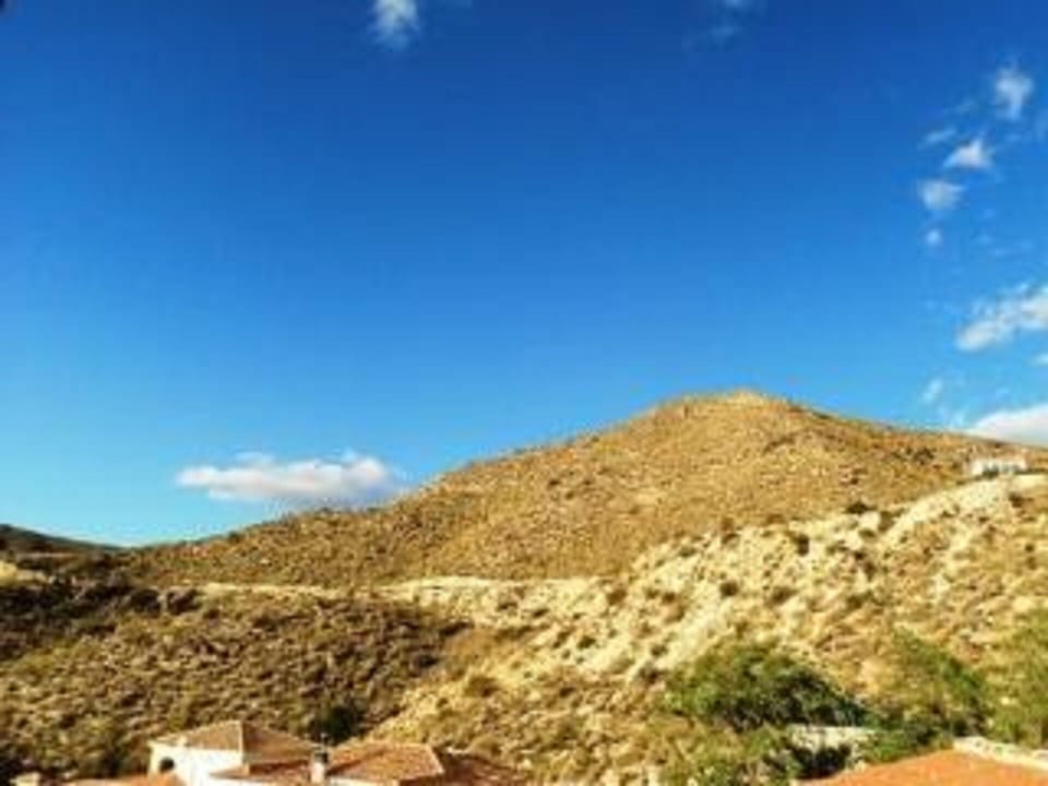 mountain view from summer kitchen.