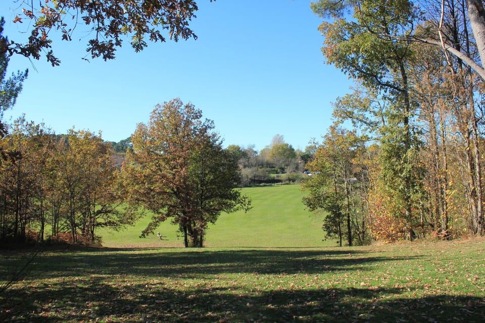 The ninth fairway