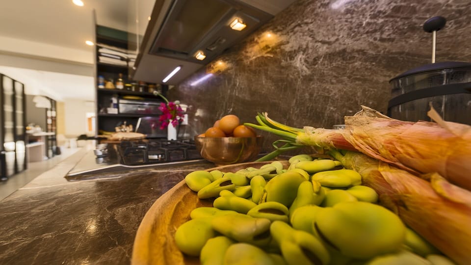 The kitchen is well-equipped and can be stocked in advance (by request)