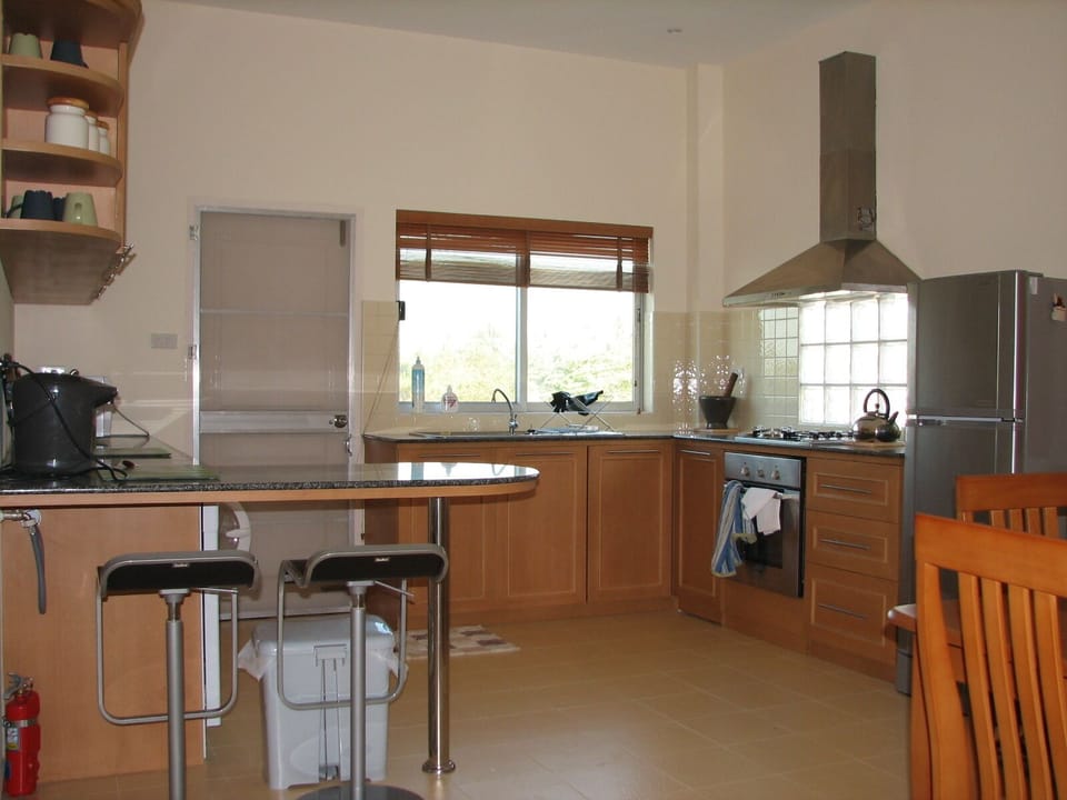 Well equipped kitchen