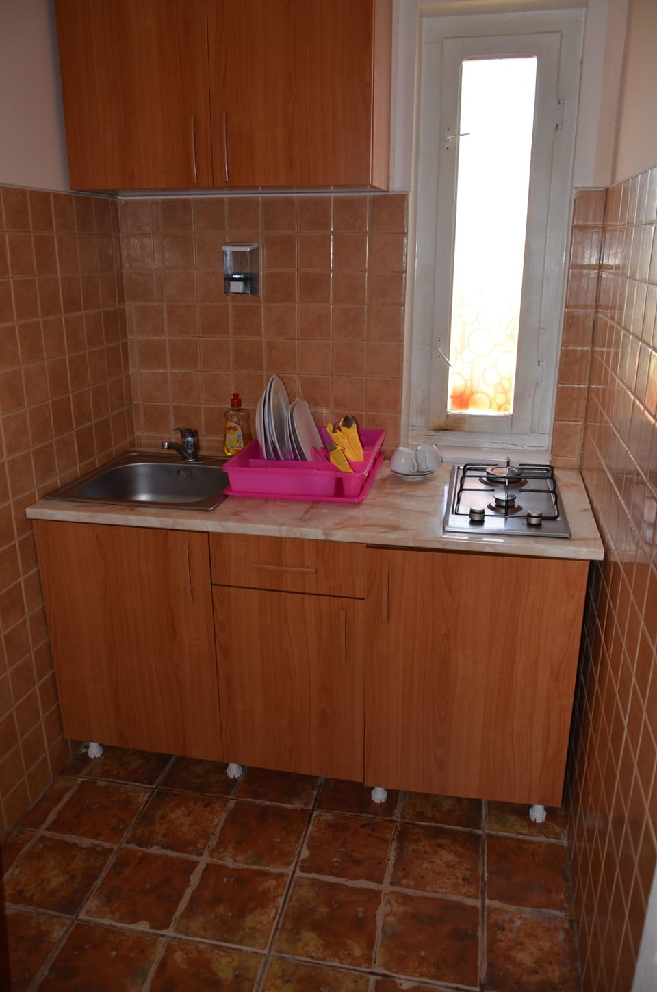 kitchenette with cooking hob