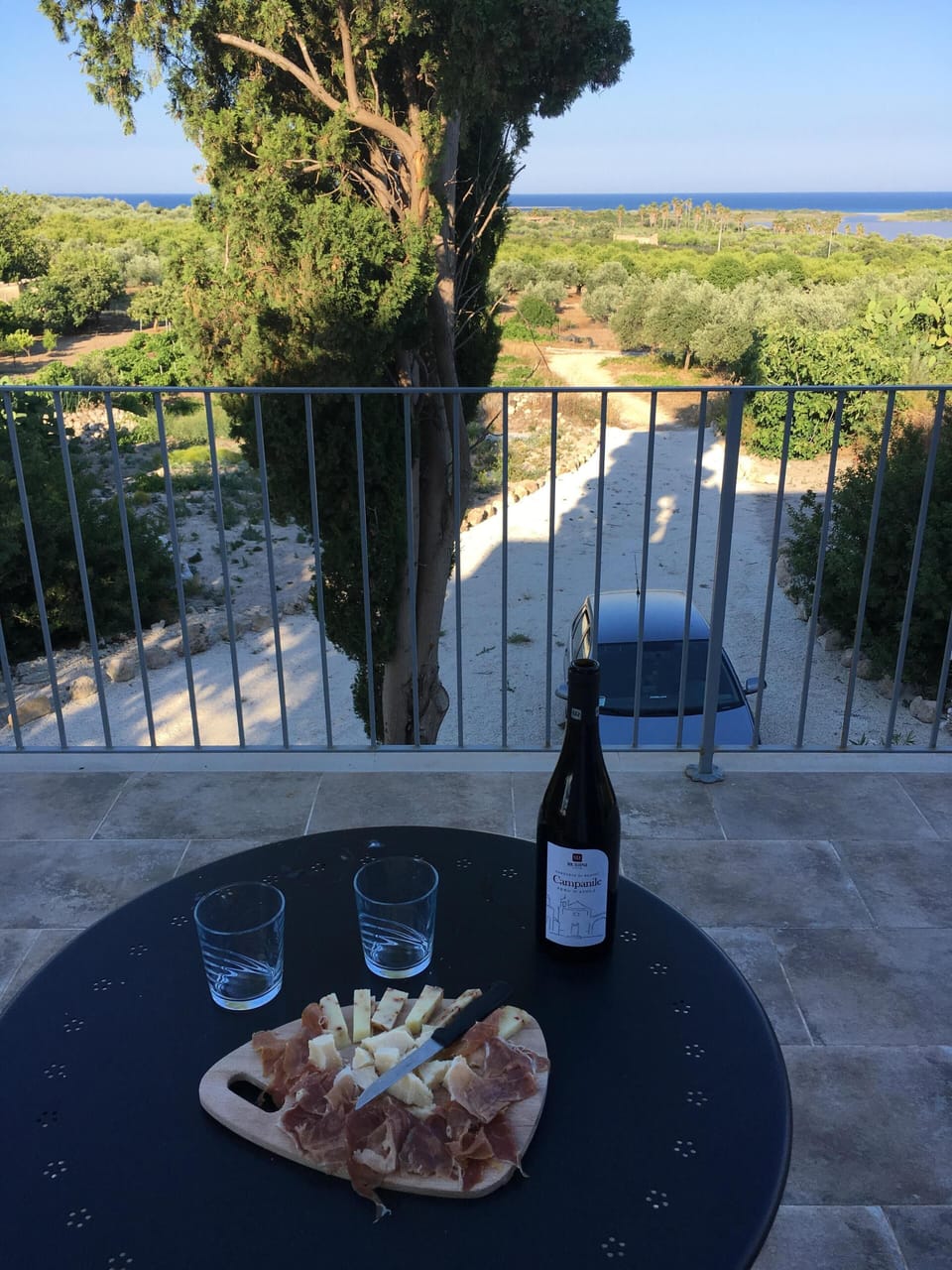 Aperitivo in the terrace
