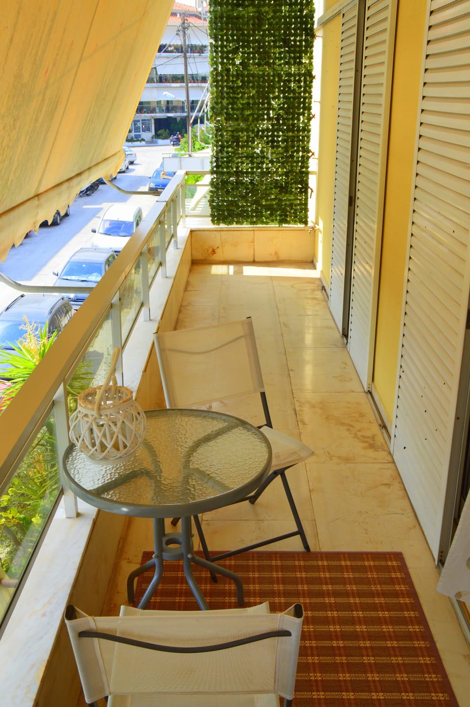 Enjoy your coffee at the Balcony!
