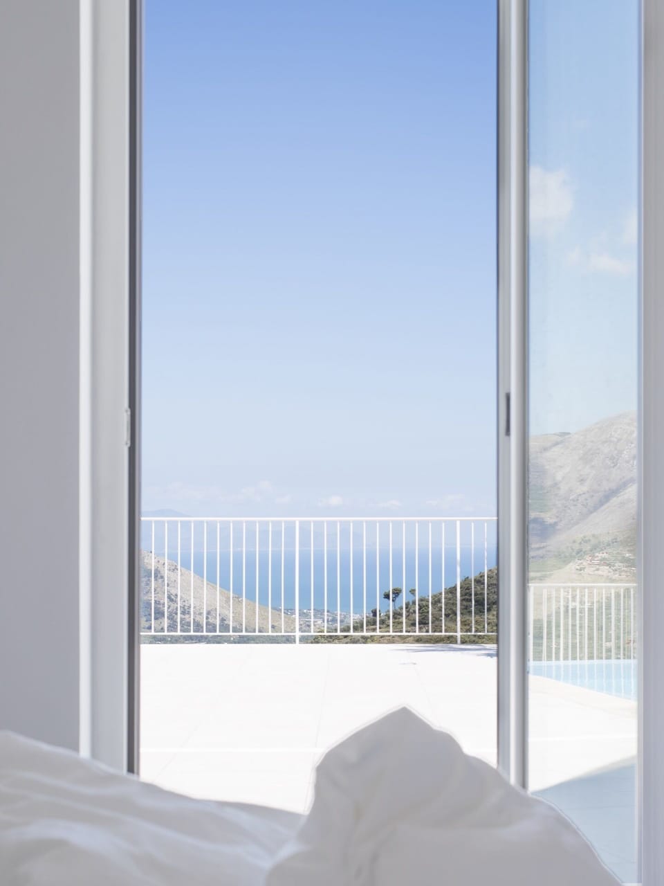 Seaview from guest bedroom.