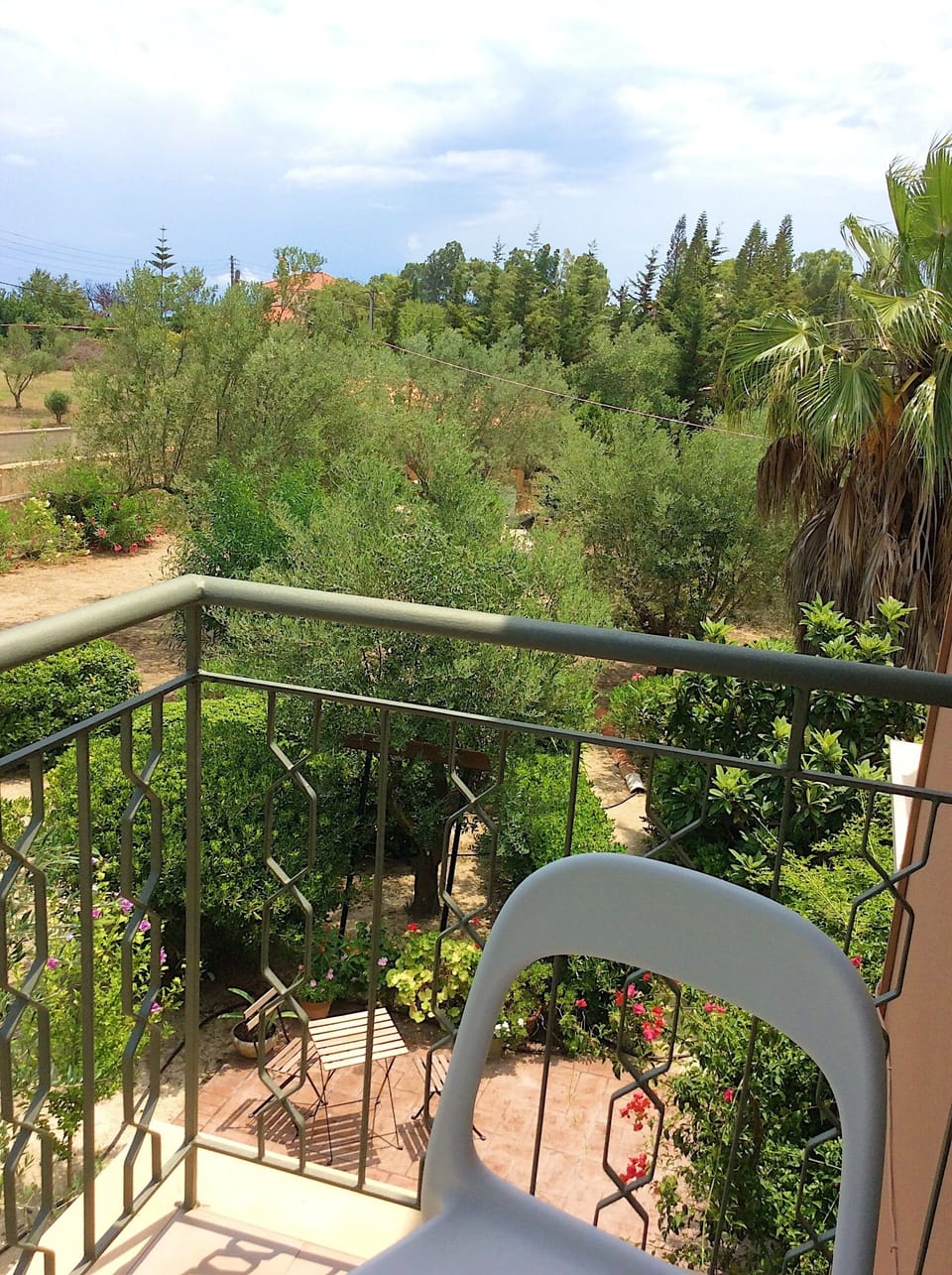 Kefalonia apartments: one studio offers a garden view. Kefalonia apartments