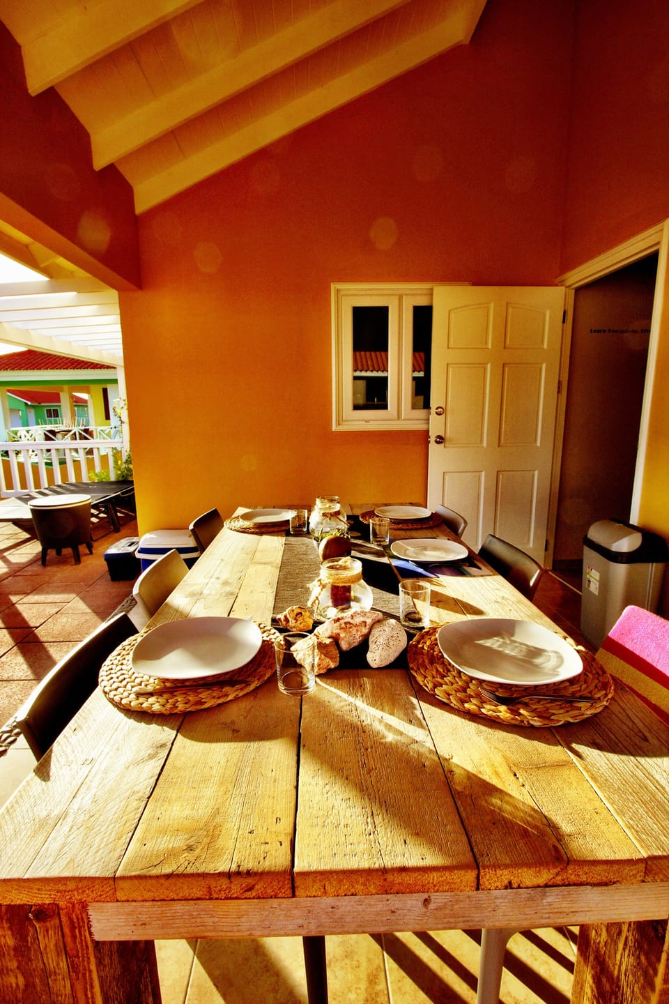 Outdoor dining