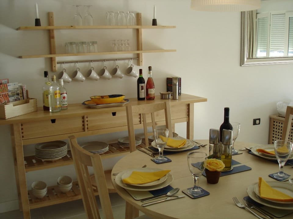 Indoor dining area