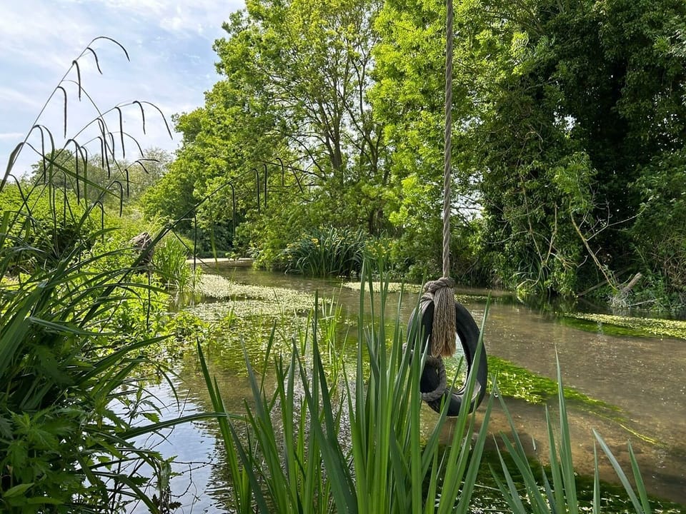 Speak to our host to access the river during your stay.
