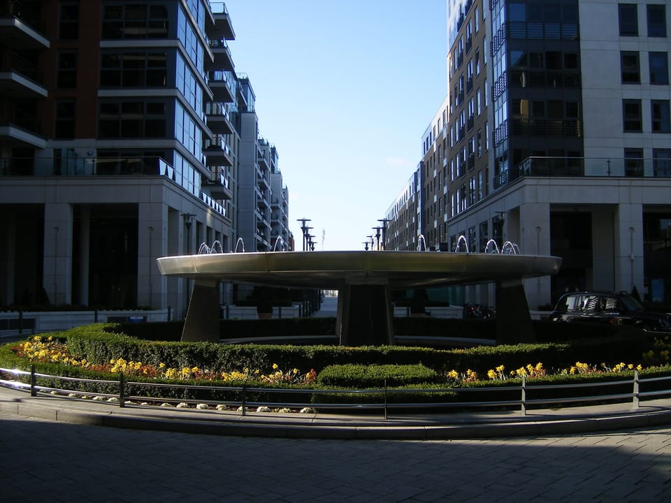outside
