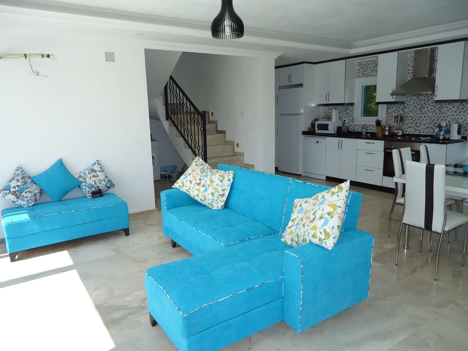 Open plan living space