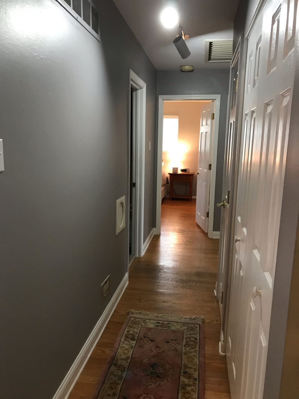 Hallway to bedrooms
