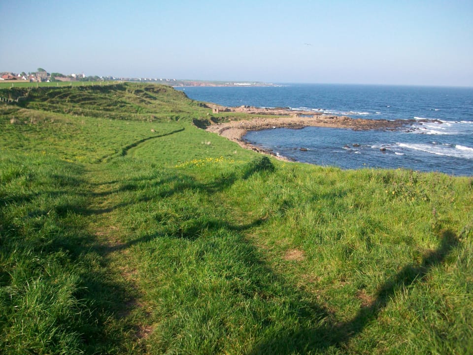 Typical scenery along the Fife coastal walk