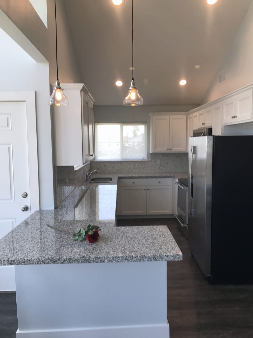 Full kitchen to cook your own food and catch of the day. Keurig coffee maker