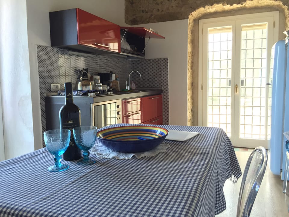 dining and kitchen
