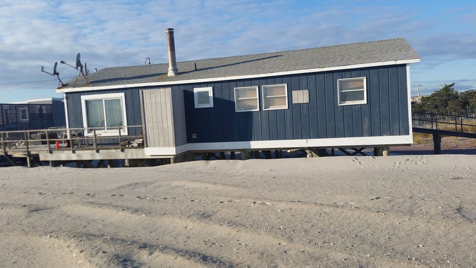 House from the beach