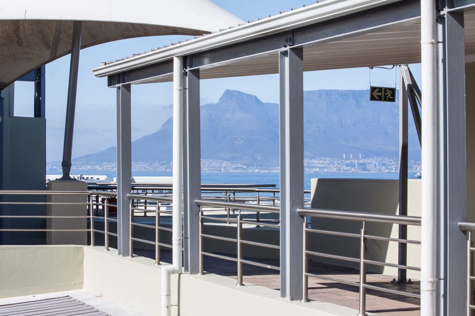 View from the bedroom/ balcony