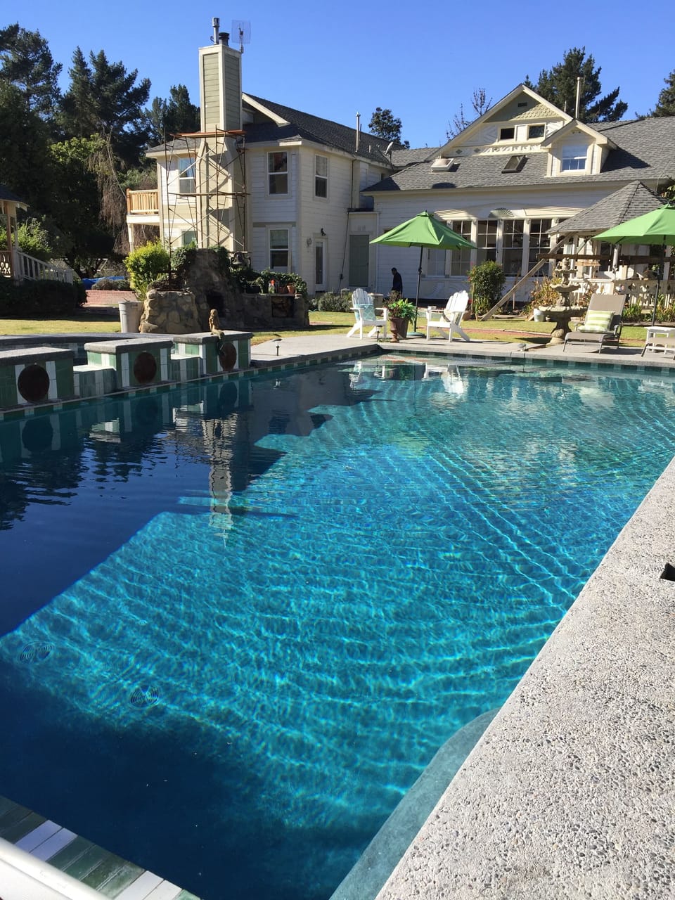 huge pool 