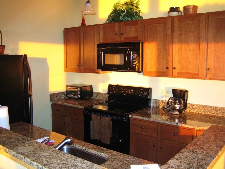 Fully equiped kitchen.