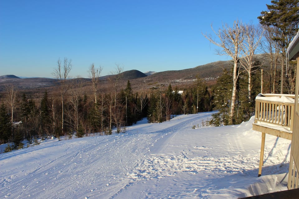 Ski right out the back door of the condo!!