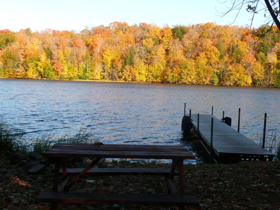 view from dock
