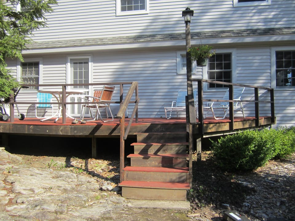 Sunny deck