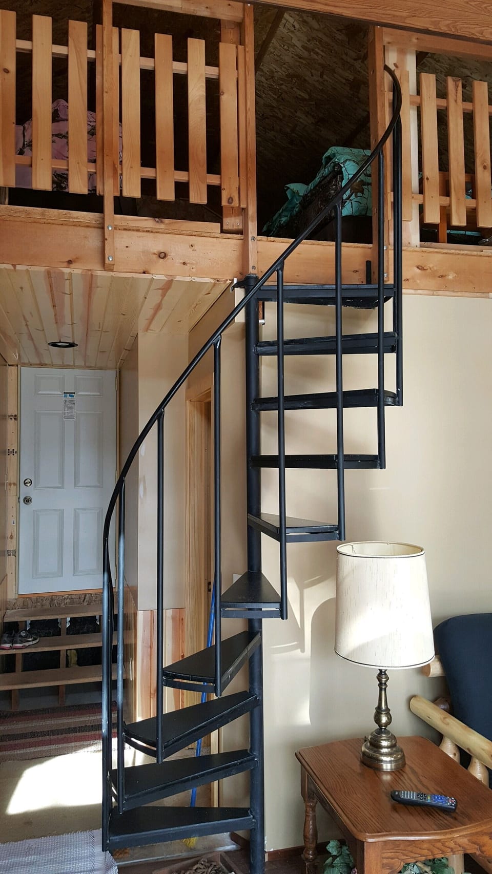 Spiral Staircase to Loft Area