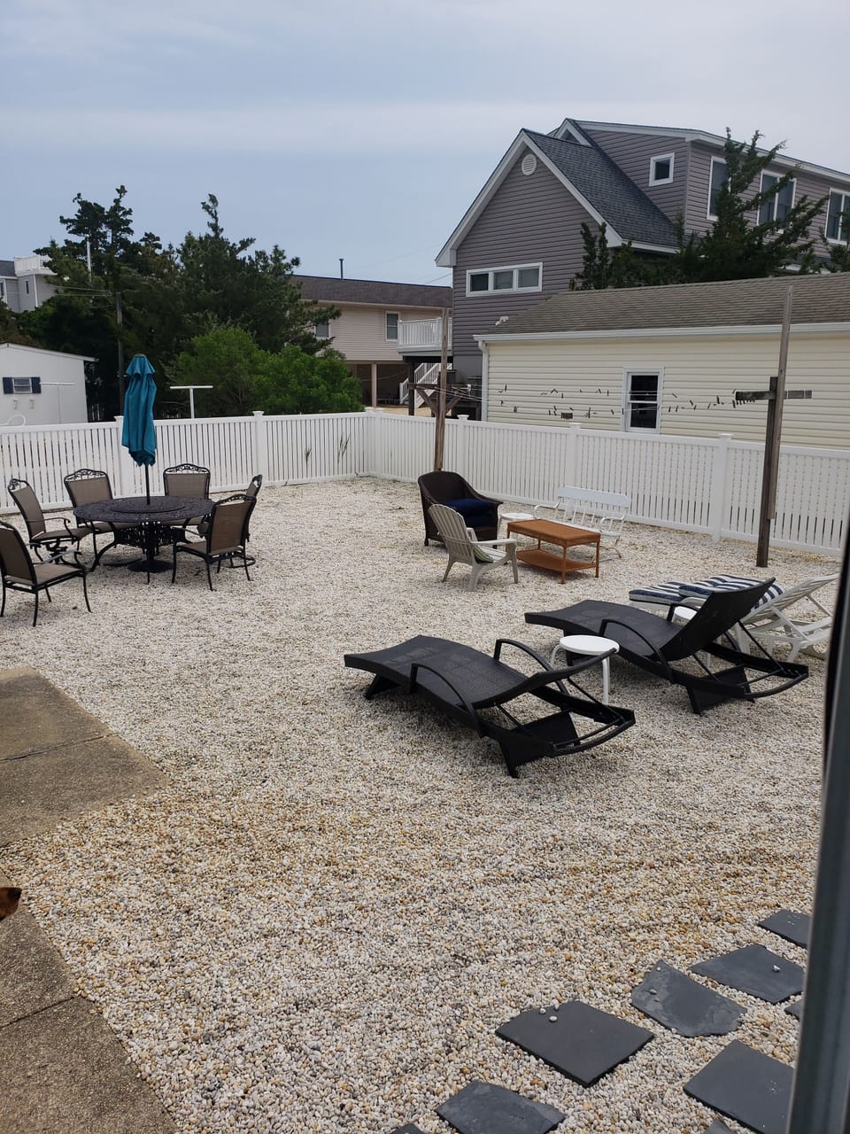 back yard