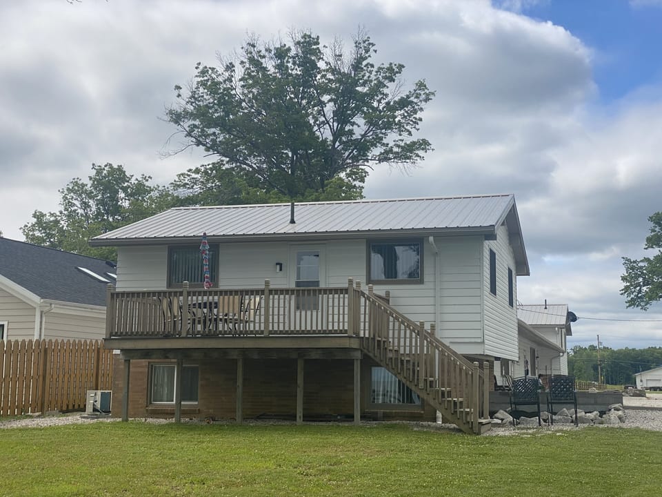 View from the fire pit 