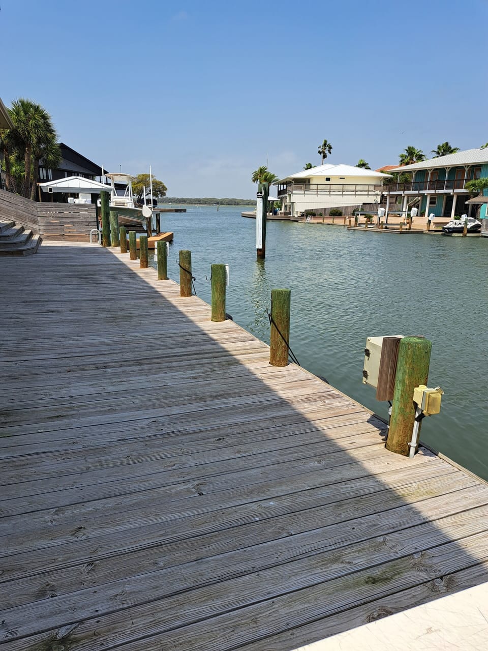 Large Deck for Fishing or Dock Boat