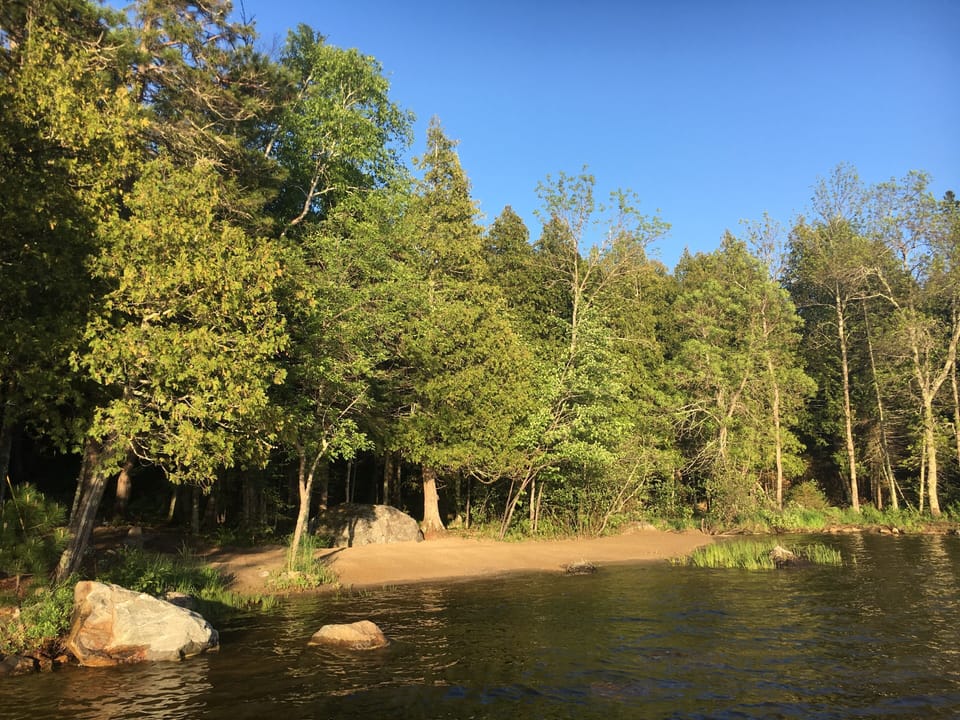 Beautiful afternoon on the beach.