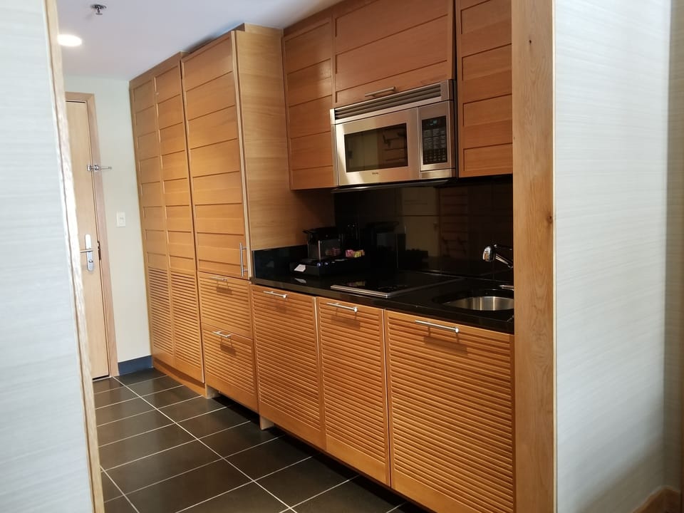 Fully stocked kitchen
