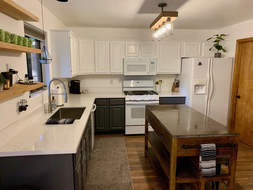 Fulled stocked kitchen. All you need is food!