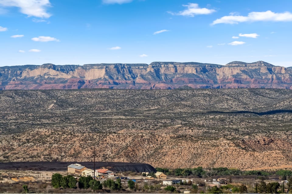 View from back yard.